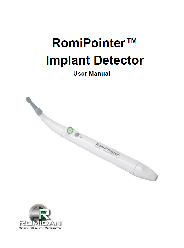150617 2 A5 RomiPointer Implant Detector CoverArt